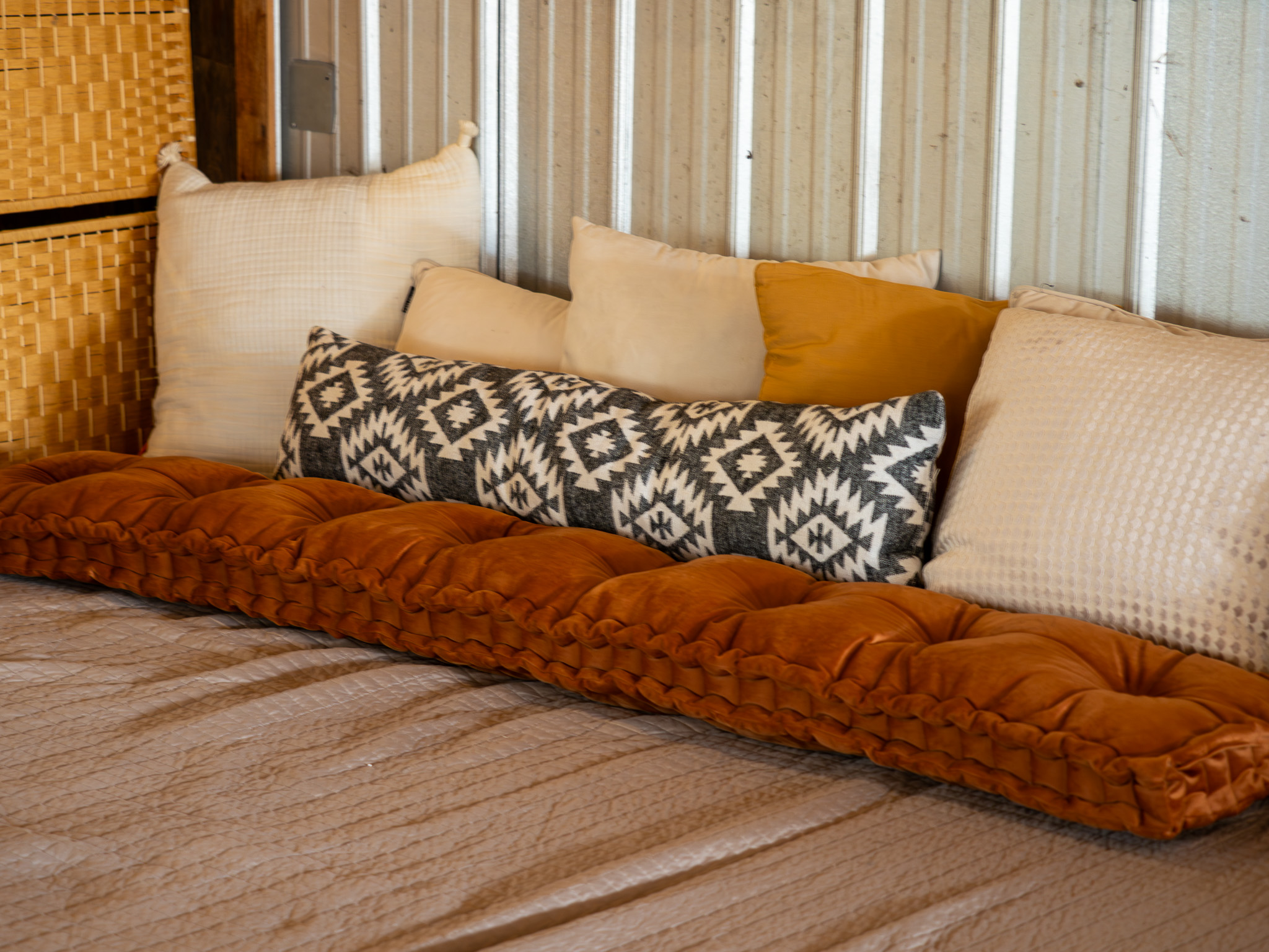 Private yurt accommodations at AWKN Ranch for Within Center retreats